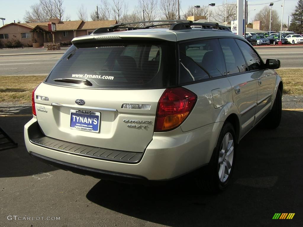 2005 Outback 2.5XT Limited Wagon - Champagne Gold Opal / Taupe photo #4