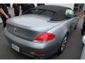 2007 Silver Grey Metallic BMW 6 Series 650i Convertible  photo #2