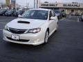 Satin White Pearl - Impreza WRX Sedan Photo No. 1