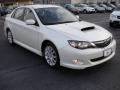 Satin White Pearl - Impreza WRX Sedan Photo No. 2