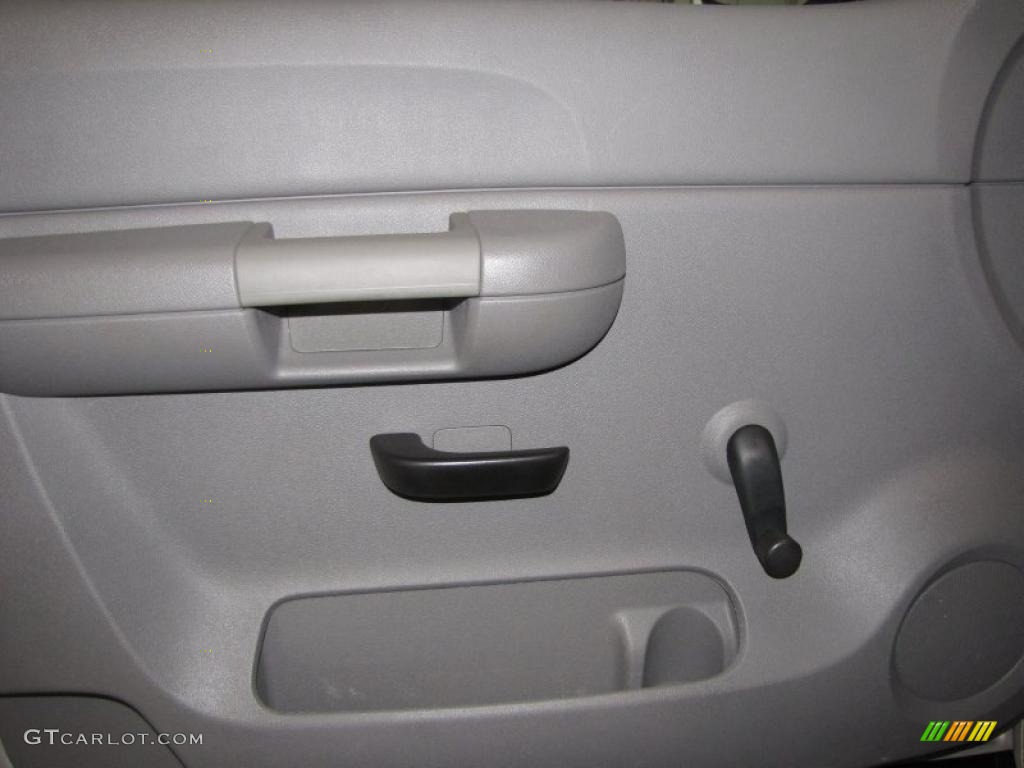 2008 Silverado 1500 Work Truck Regular Cab - Silver Birch Metallic / Dark Titanium photo #20