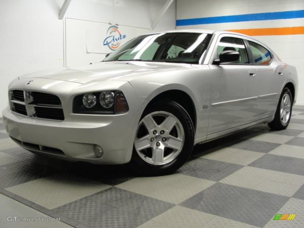 Bright Silver Metallic Dodge Charger