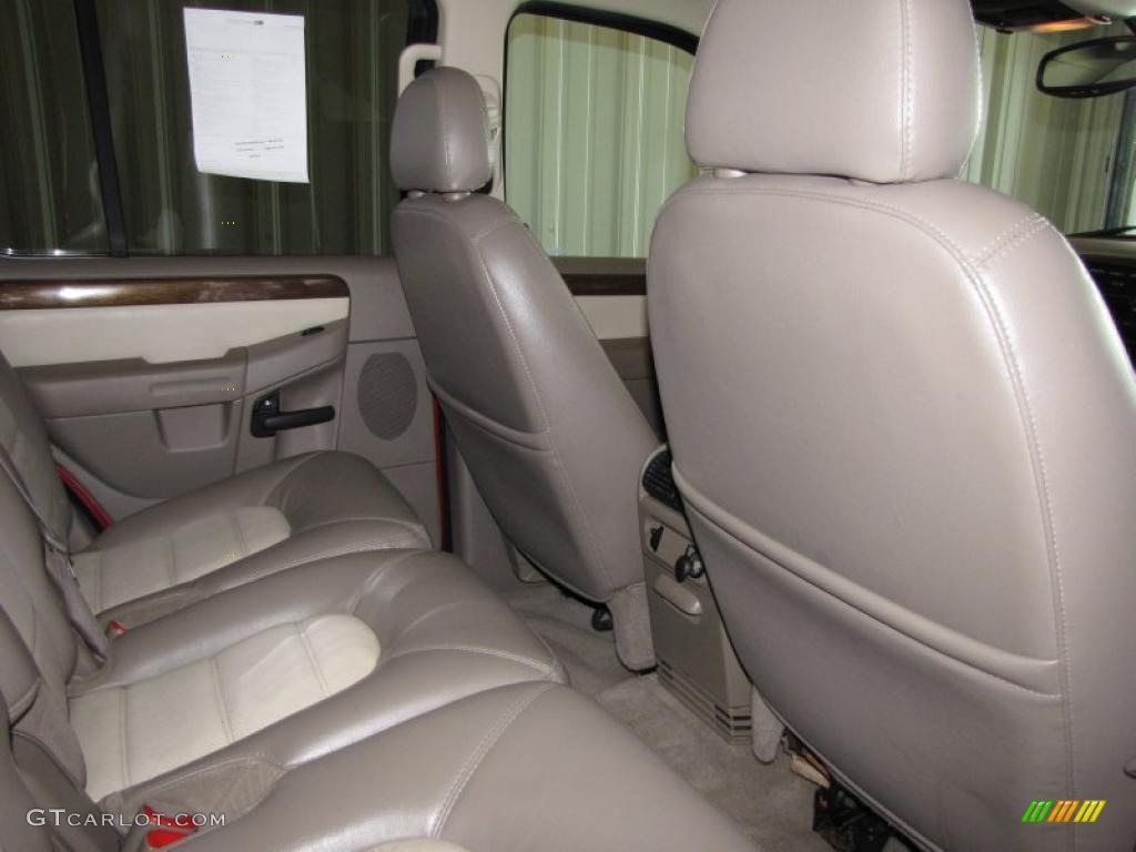 2004 Explorer Eddie Bauer 4x4 - Redfire Metallic / Medium Parchment photo #9