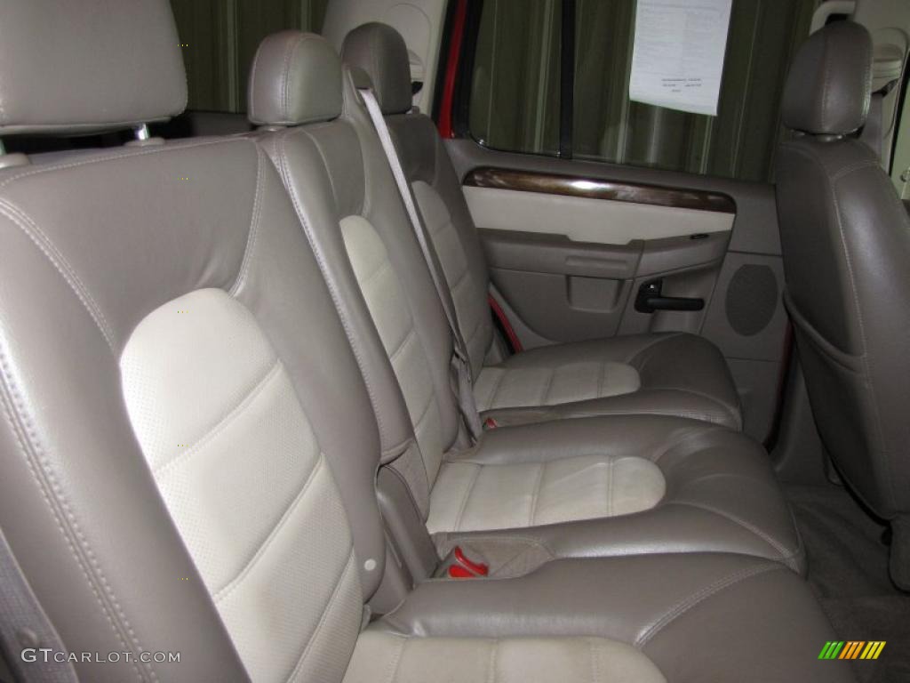 2004 Explorer Eddie Bauer 4x4 - Redfire Metallic / Medium Parchment photo #10
