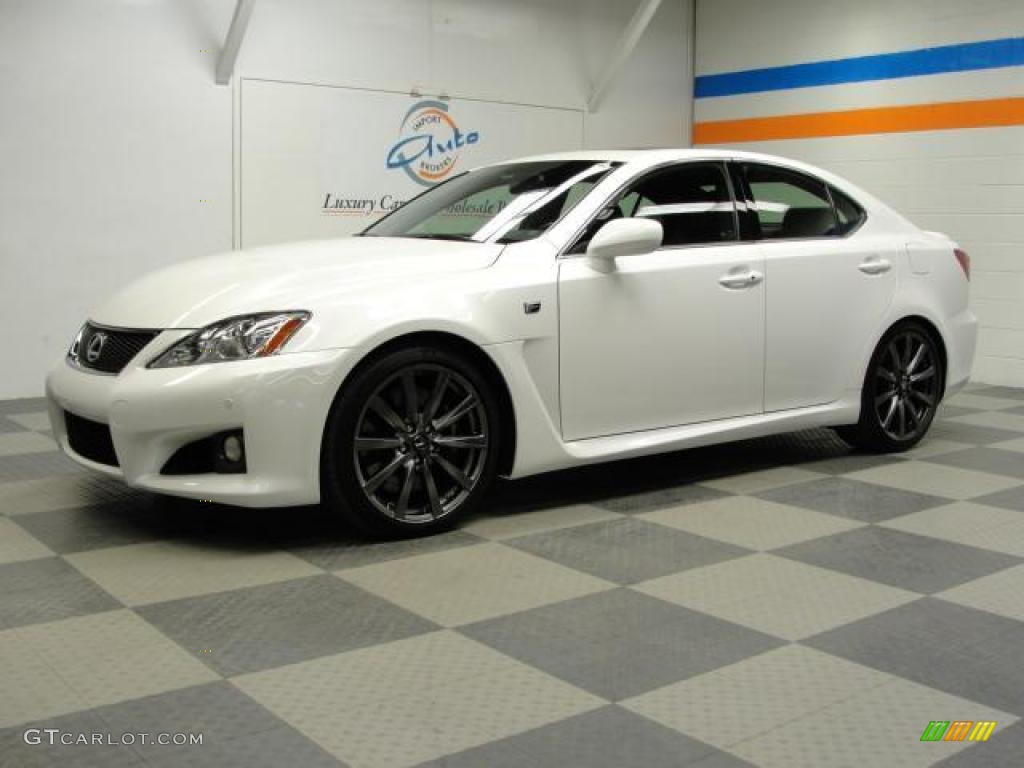 Starfire White Pearl 2009 Lexus IS F Exterior Photo #36199129
