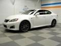 Starfire White Pearl 2009 Lexus IS F Exterior