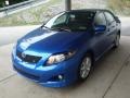 2010 Blue Streak Metallic Toyota Corolla S  photo #5