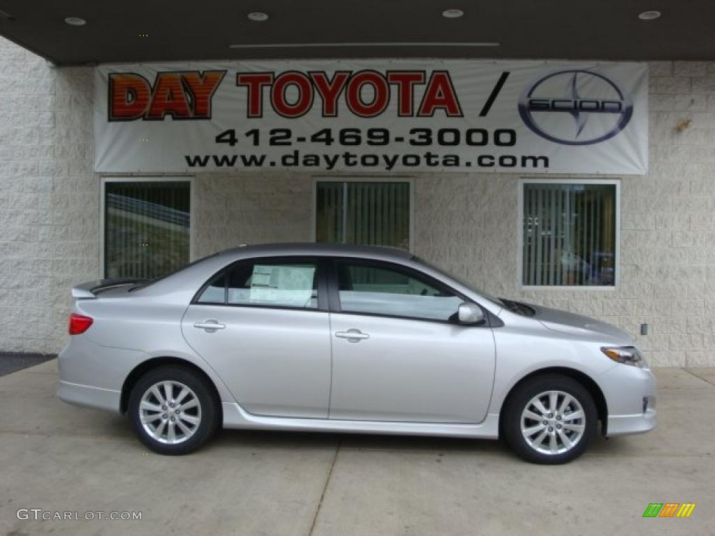 Classic Silver Metallic Toyota Corolla