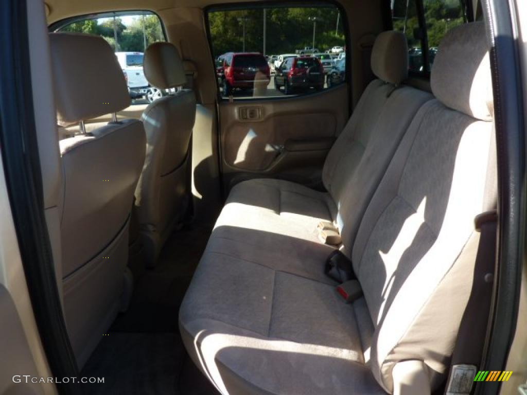 2003 Tacoma V6 TRD Double Cab 4x4 - Mystic Gold Metallic / Oak photo #11