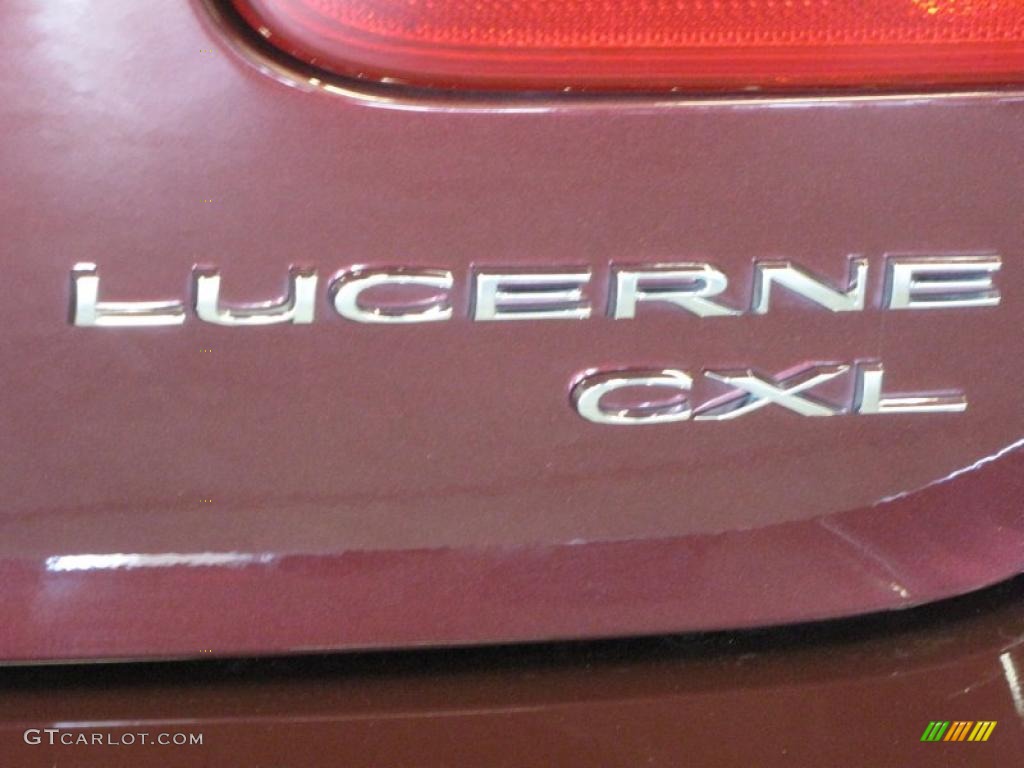 2007 Lucerne CXL - Dark Garnet Red Metallic / Cocoa/Cashmere photo #5