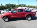 2007 Impulse Red Pearl Toyota Tacoma V6 TRD Double Cab 4x4  photo #4