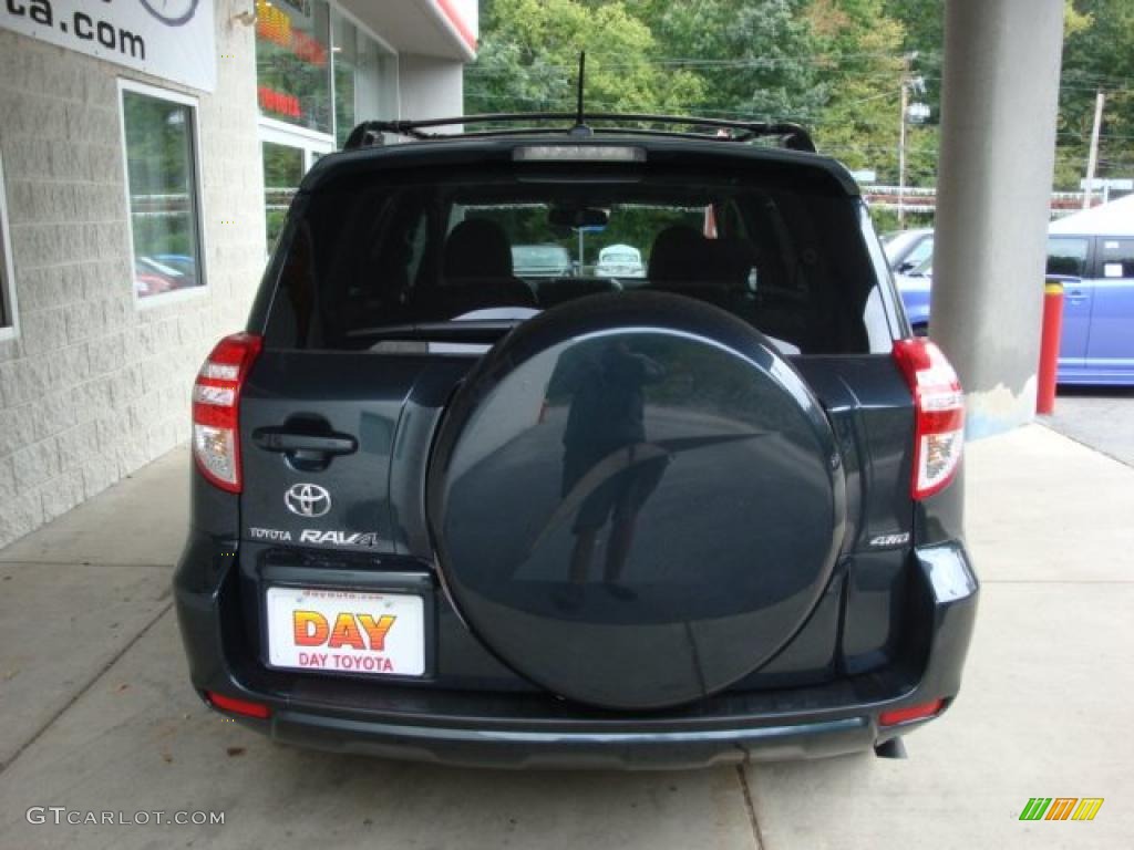 2010 RAV4 Limited V6 4WD - Black Forest Pearl / Ash Gray photo #3