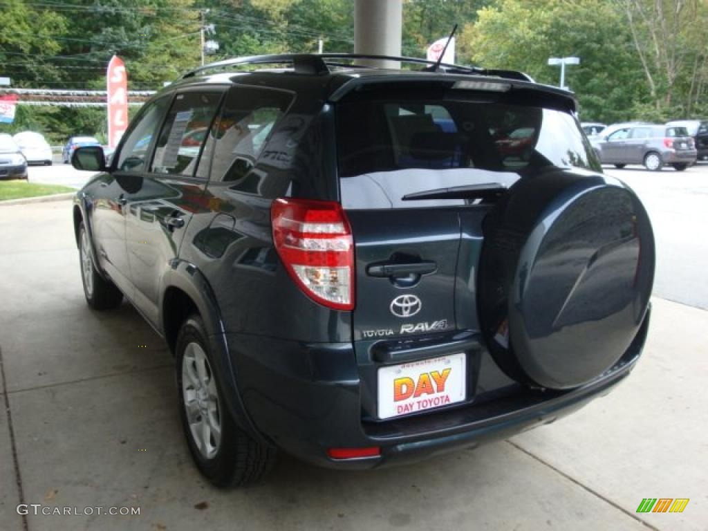 2010 RAV4 Limited V6 4WD - Black Forest Pearl / Ash Gray photo #4
