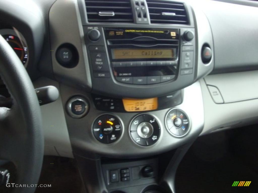 2010 RAV4 Limited V6 4WD - Black Forest Pearl / Ash Gray photo #13