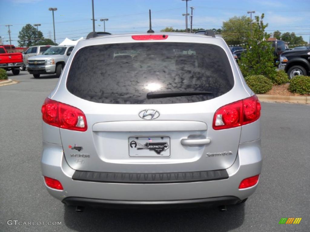 2008 Santa Fe GLS - Bright Silver / Gray photo #3