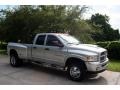 2004 Bright Silver Metallic Dodge Ram 3500 Laramie Quad Cab 4x4 Dually  photo #10