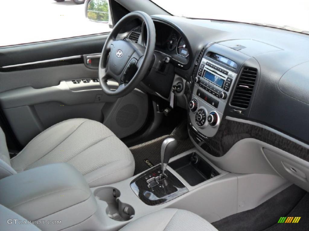 2008 Santa Fe GLS - Bright Silver / Gray photo #19