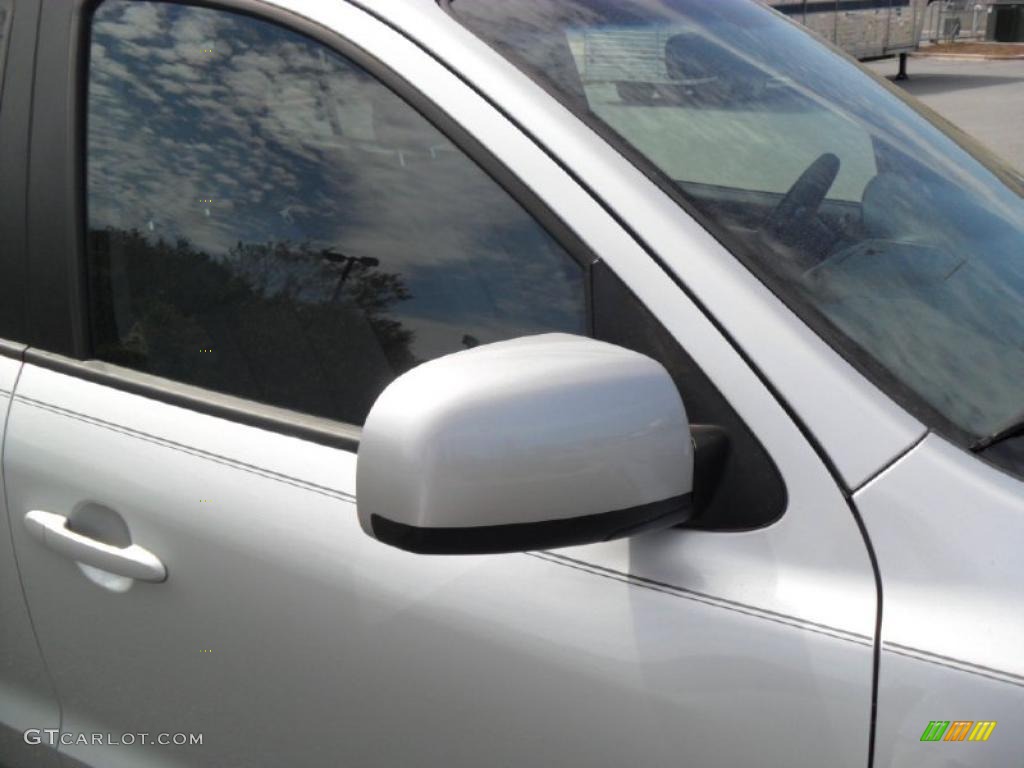 2008 Santa Fe GLS - Bright Silver / Gray photo #21