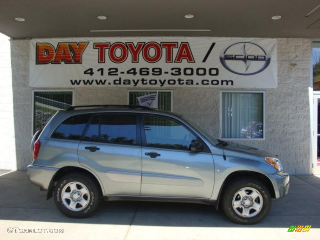 2004 RAV4 4WD - Everglade Green Metallic / Taupe photo #1