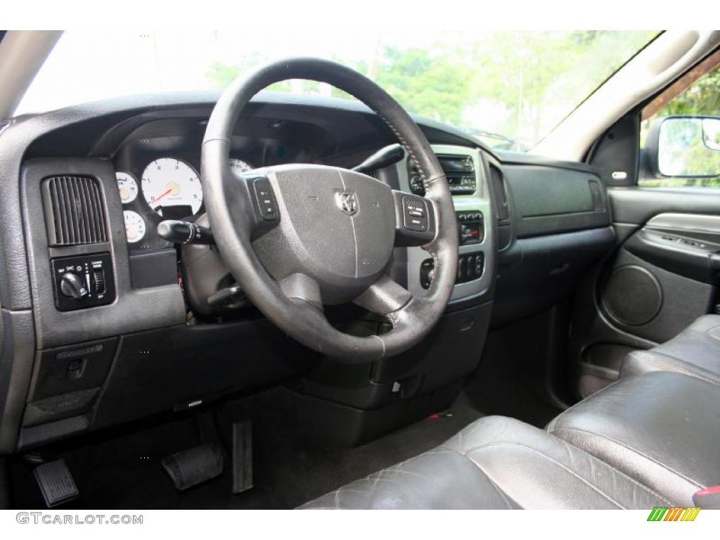 2004 Ram 3500 Laramie Quad Cab 4x4 Dually - Bright Silver Metallic / Dark Slate Gray photo #63