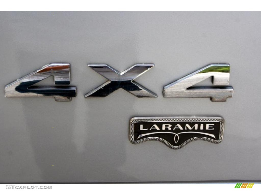 2004 Ram 3500 Laramie Quad Cab 4x4 Dually - Bright Silver Metallic / Dark Slate Gray photo #84