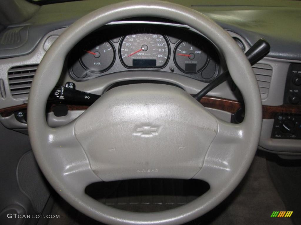 2001 Impala  - Navy Blue Metallic / Medium Gray photo #5