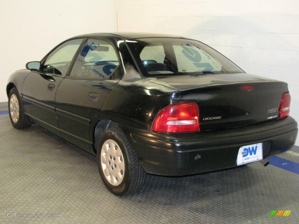 1999 Neon Highline Sedan - Black / Agate photo #3