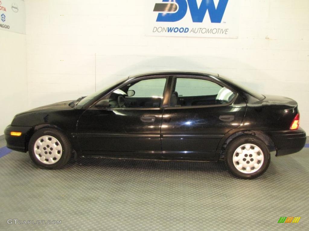 1999 Neon Highline Sedan - Black / Agate photo #5