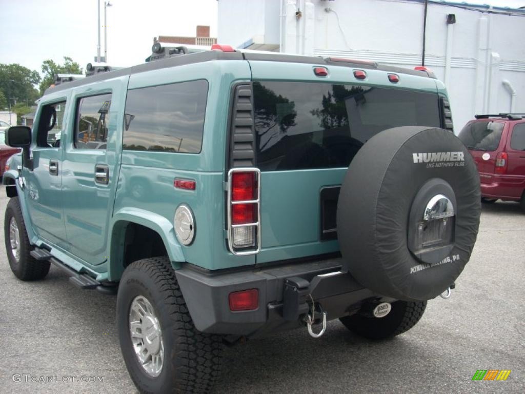 2007 H2 SUV - Glacier Blue Metallic / Ebony Black photo #4