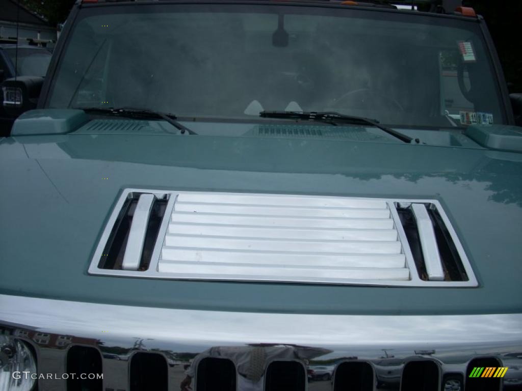 2007 H2 SUV - Glacier Blue Metallic / Ebony Black photo #10