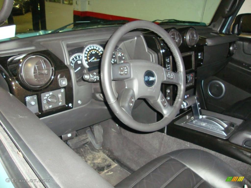 2007 H2 SUV - Glacier Blue Metallic / Ebony Black photo #33