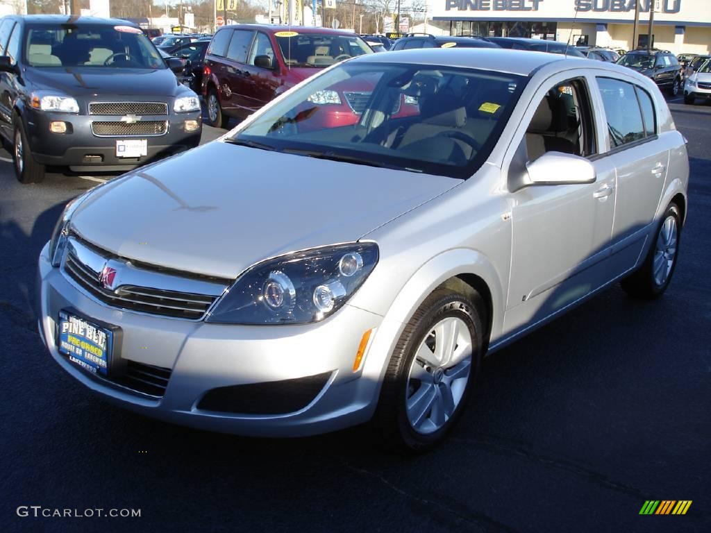 2008 Astra XE Sedan - Star Silver / Charcoal photo #1