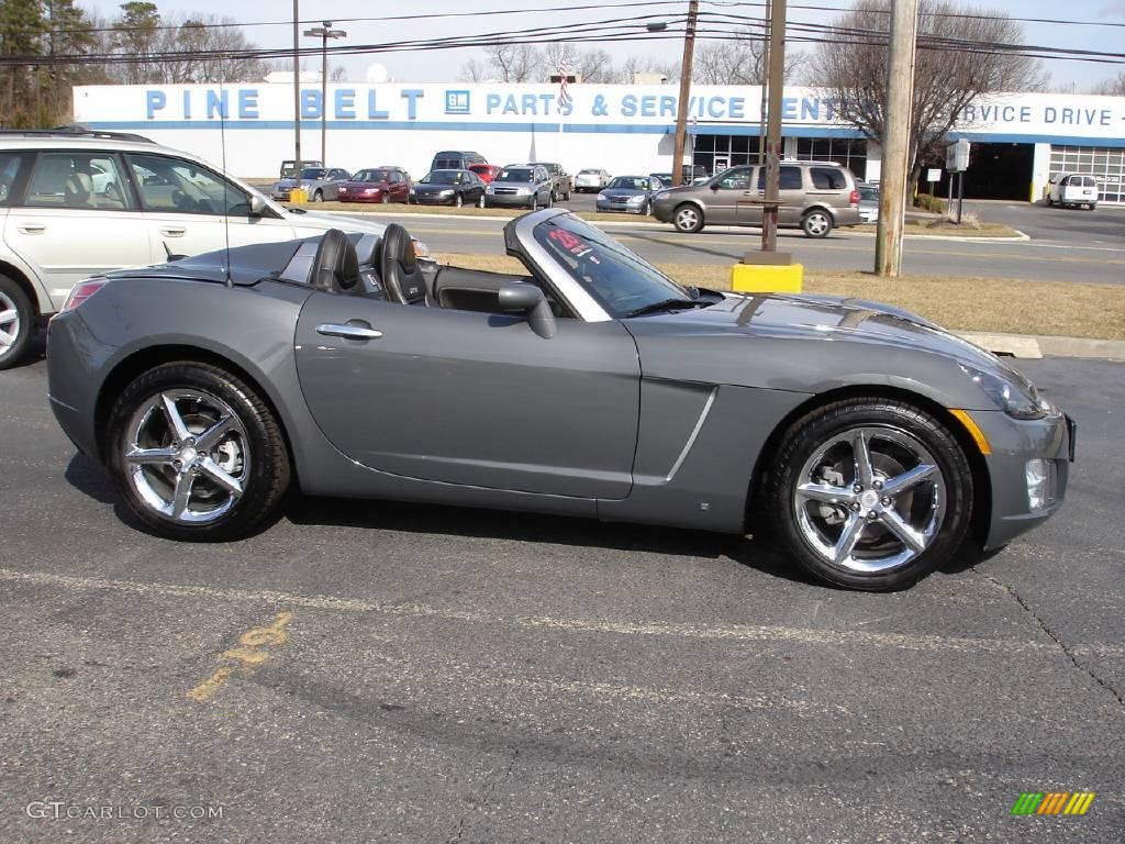 2008 Sky Red Line Roadster - Techno Gray / Black photo #3