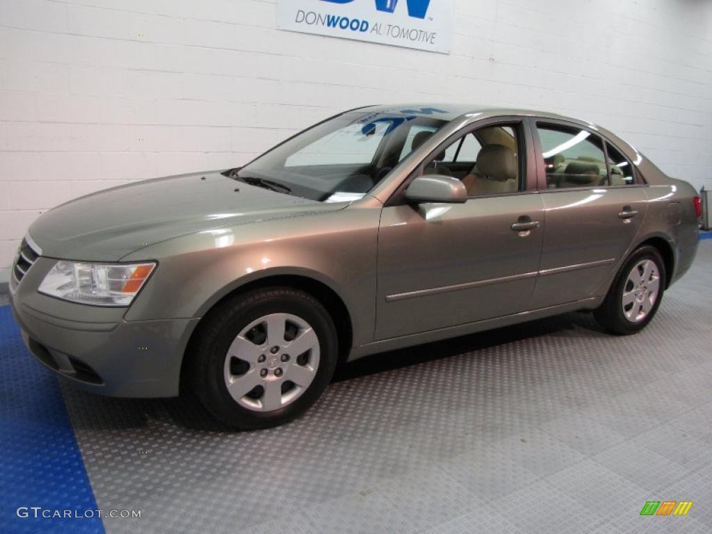 2010 Sonata GLS - Natural Khaki / Camel photo #2