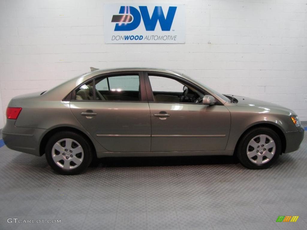 2010 Sonata GLS - Natural Khaki / Camel photo #6