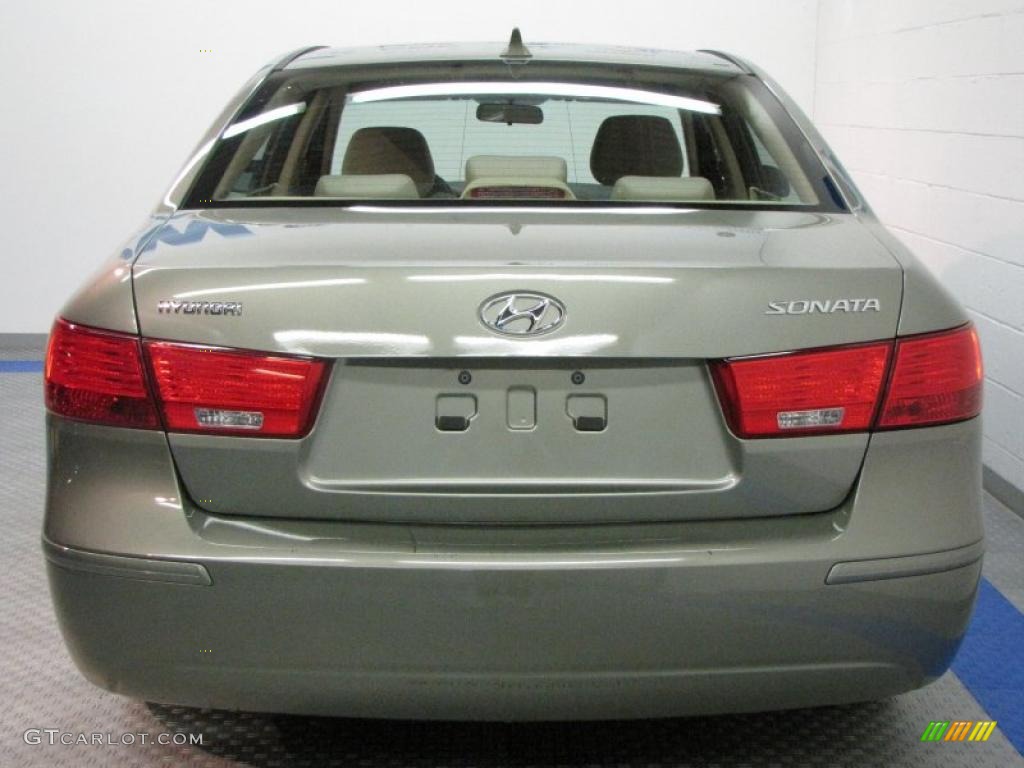 2010 Sonata GLS - Natural Khaki / Camel photo #8