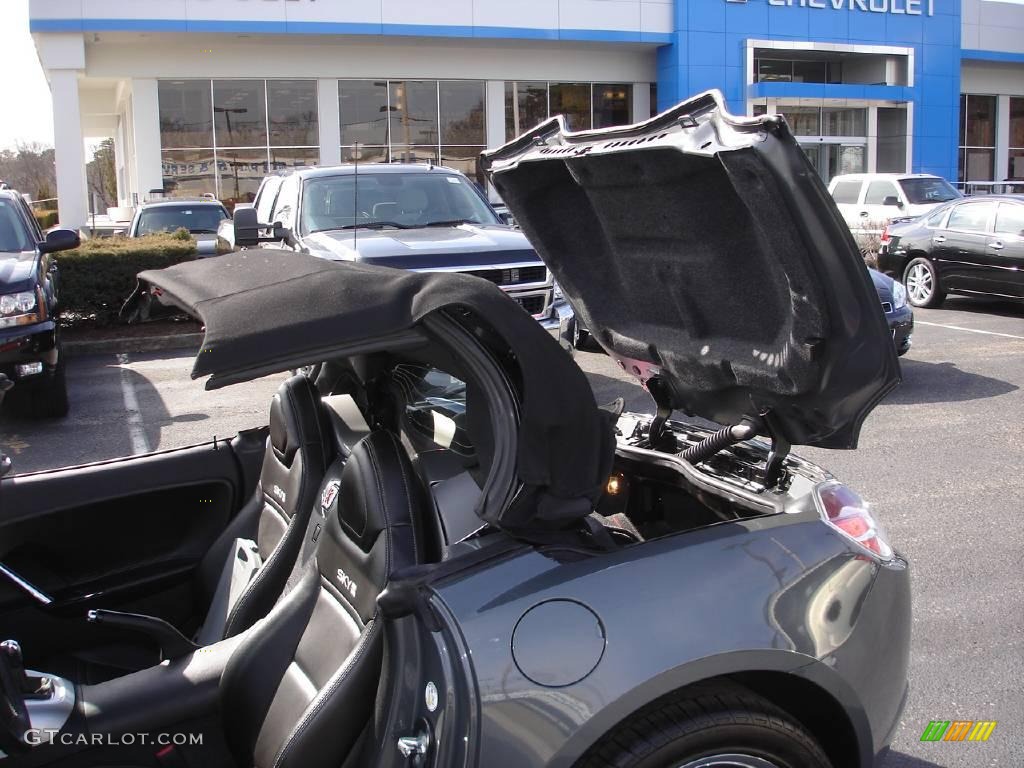 2008 Sky Red Line Roadster - Techno Gray / Black photo #15