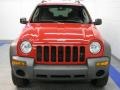 2002 Flame Red Jeep Liberty Sport 4x4  photo #7