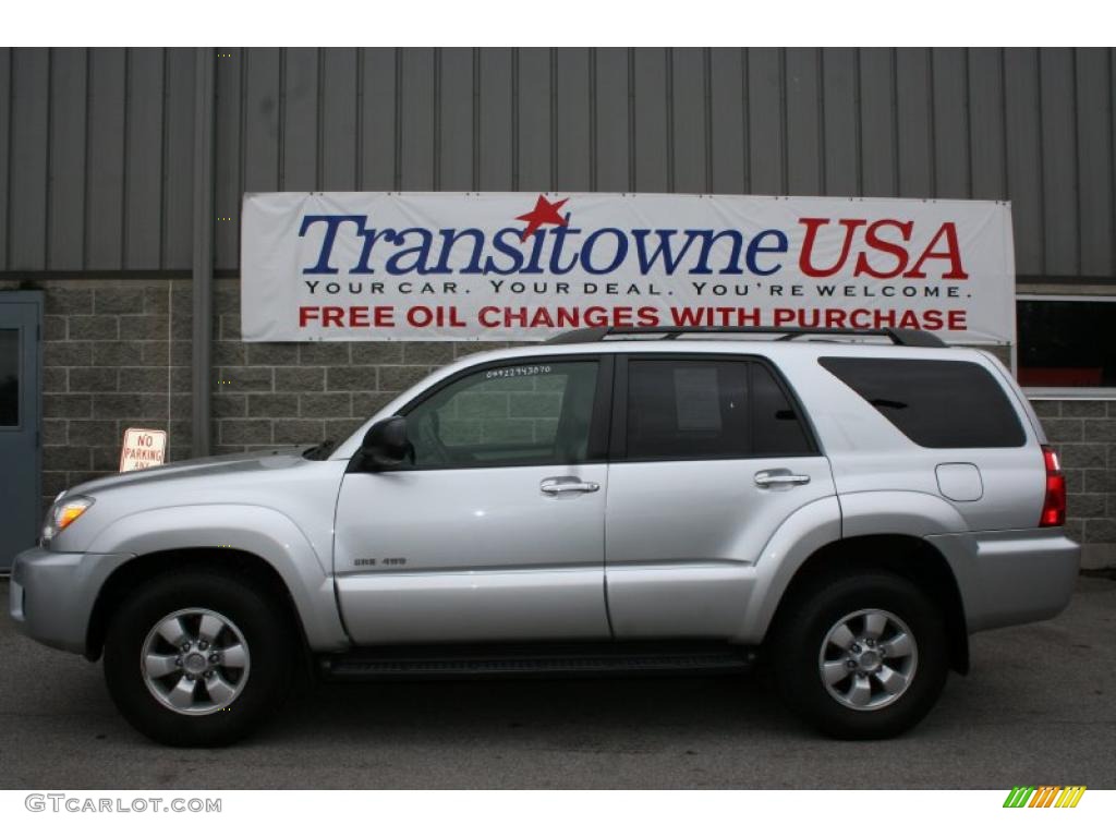 2007 4Runner SR5 4x4 - Titanium Metallic / Stone photo #9