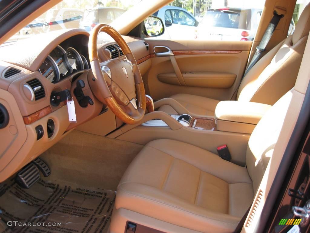 Havanna/Sand Beige Interior 2006 Porsche Cayenne S Photo #3621567