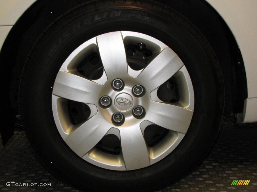 2010 Sonata GLS - Pearl White / Camel photo #19