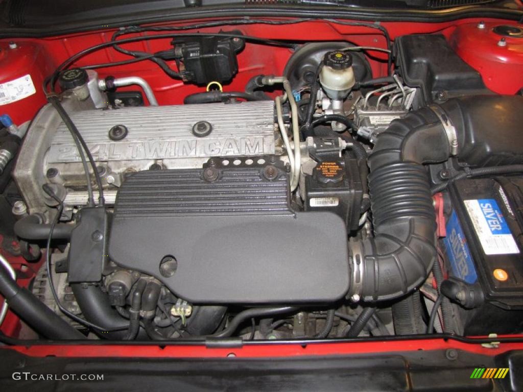 2001 Sunfire GT Coupe - Bright Red / Graphite photo #20