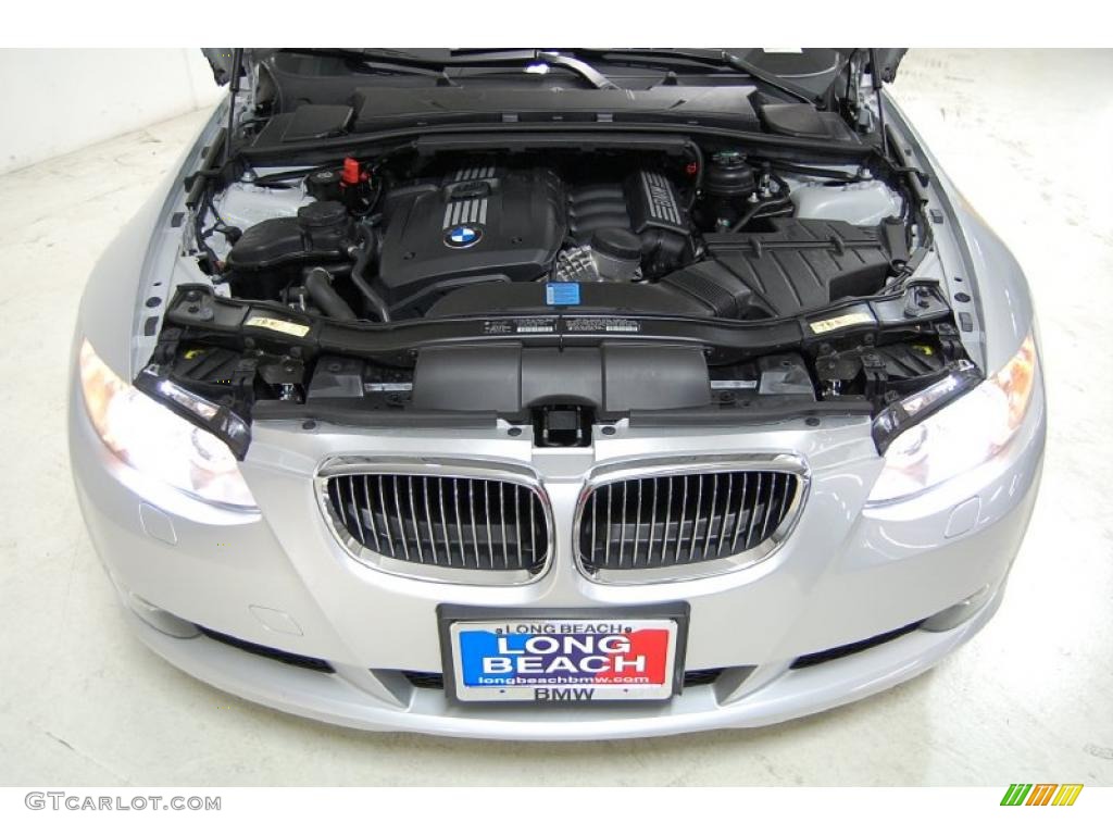 2009 3 Series 328i Coupe - Titanium Silver Metallic / Black photo #15