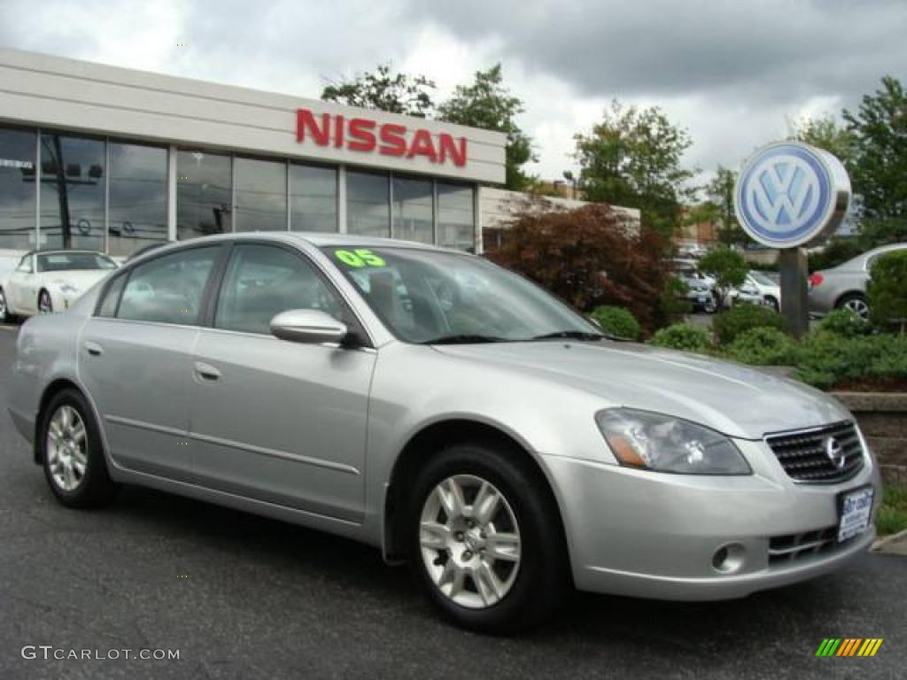 2005 Altima 2.5 S - Sheer Silver Metallic / Frost Gray photo #1