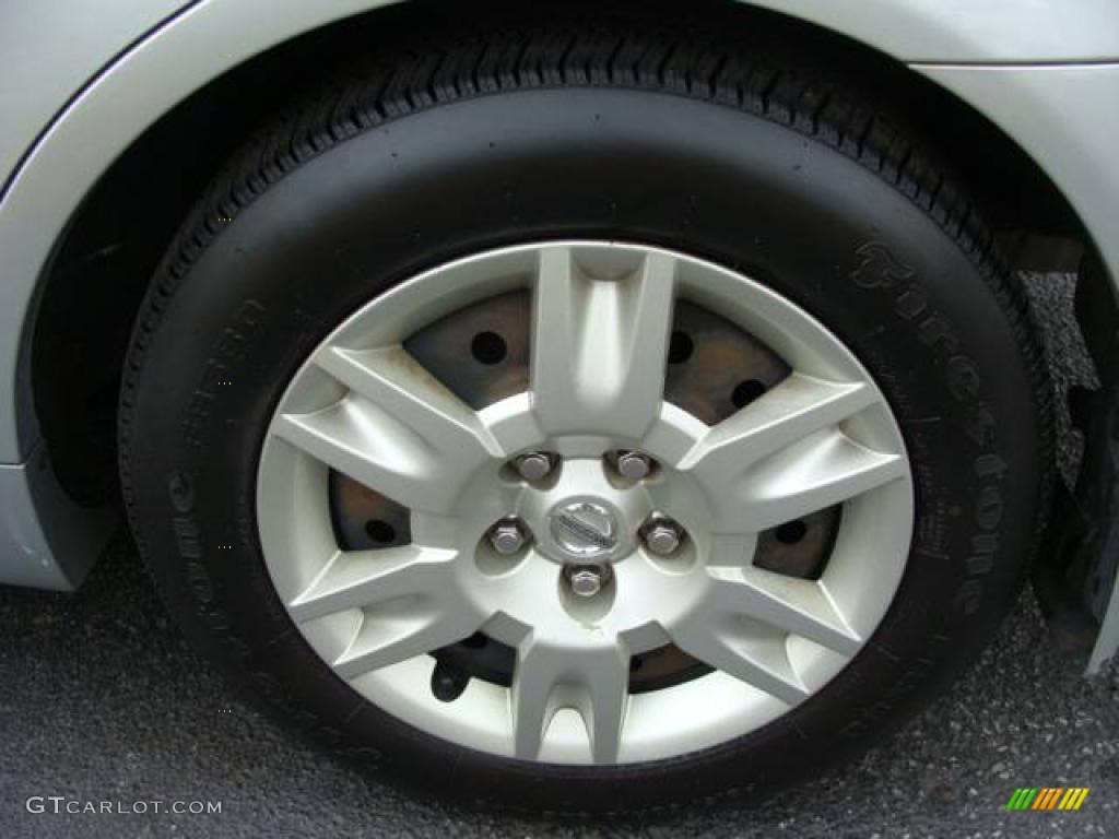 2005 Altima 2.5 S - Sheer Silver Metallic / Frost Gray photo #14