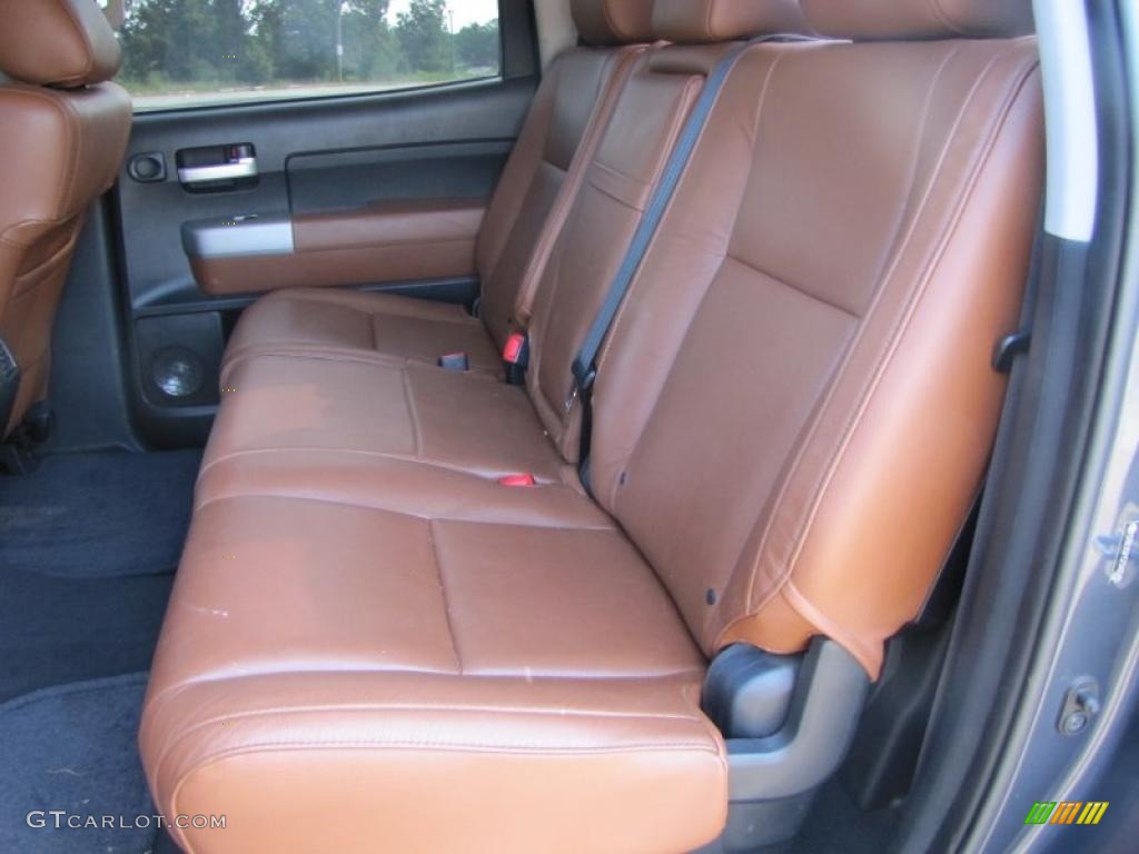 2007 Tundra Limited CrewMax - Slate Metallic / Red Rock photo #14