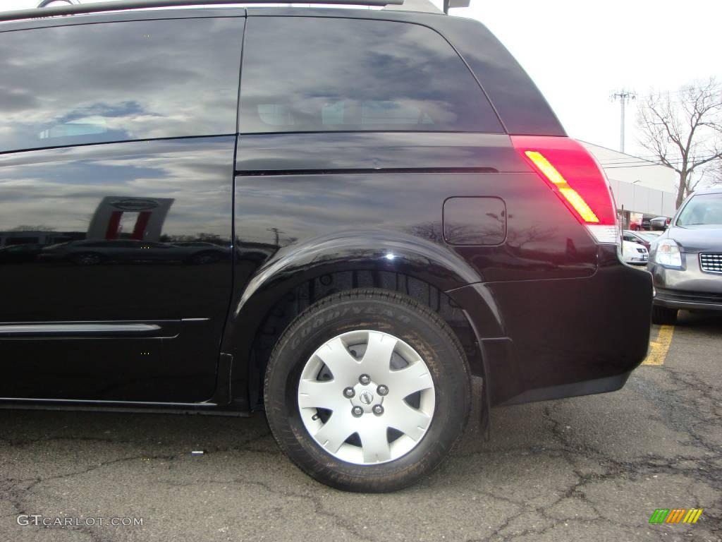 2006 Quest 3.5 SE - Galaxy Black Metallic / Beige photo #4