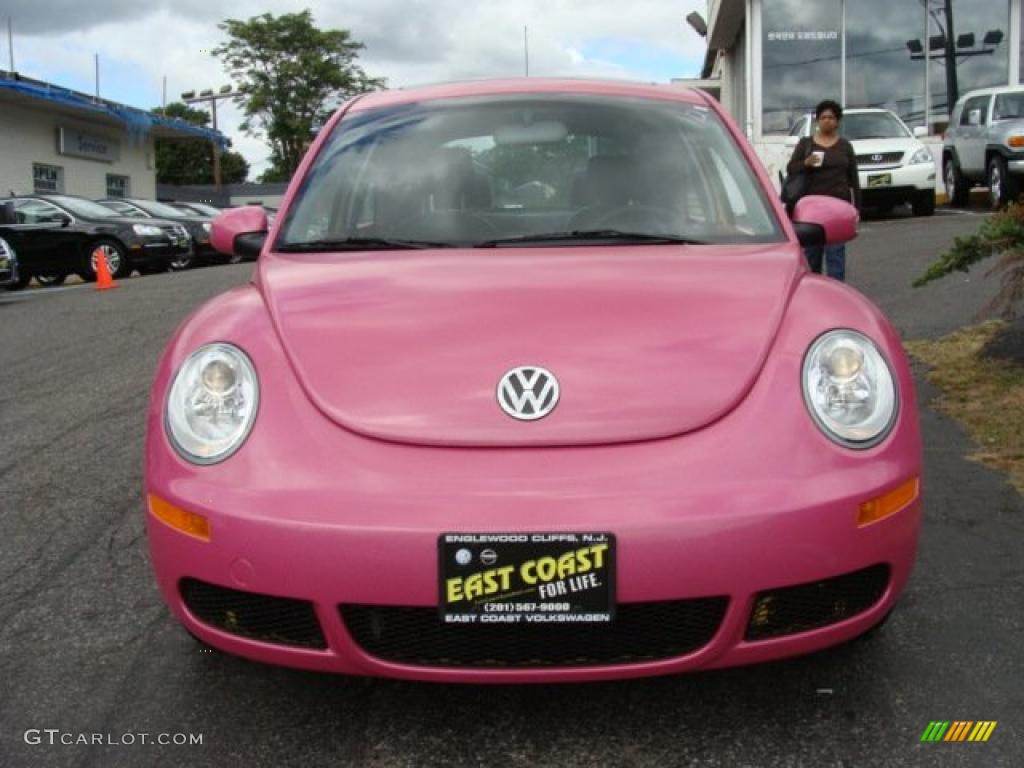 2010 New Beetle 2.5 Coupe - Pink / Black photo #2