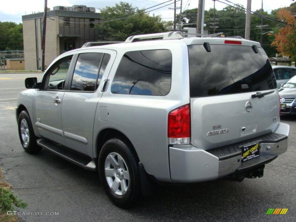 2005 Armada LE 4x4 - Silver Lightning / Graphite/Titanium photo #5