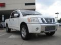 2004 White Nissan Titan SE Crew Cab  photo #1